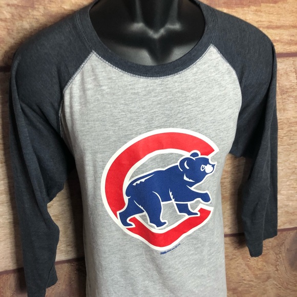 Stitch's Other - Chicago Cubs Raglan Men’s Size X Large 3/4 Sleeve